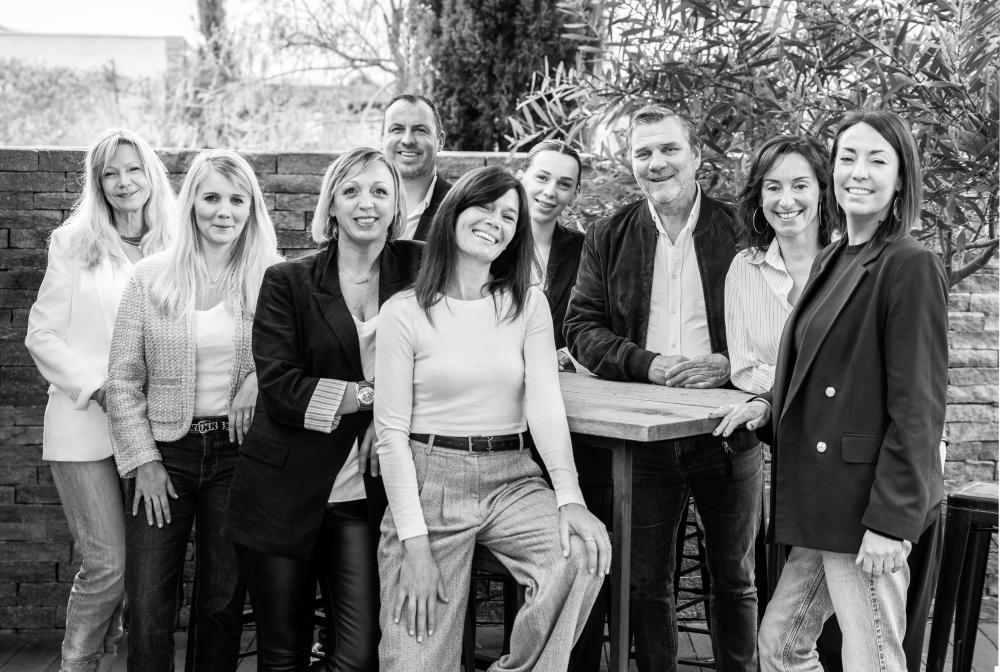 l'équipe de l'agence Demeures Conseils