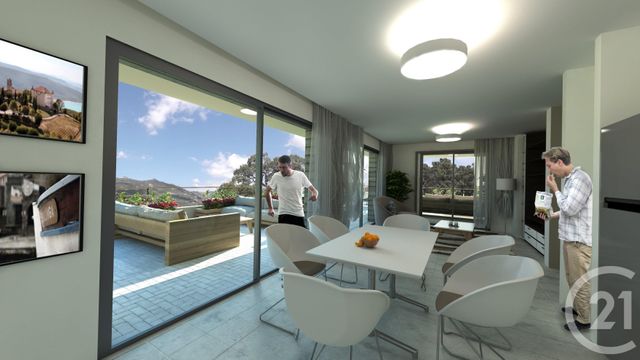 Appartement T3 à vendre - 3 pièces - 77.95 m2 - LECCI - 201 - CORSE - Century 21 Demeures Conseils