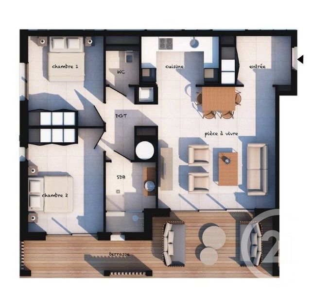 appartement - LECCI - 201
